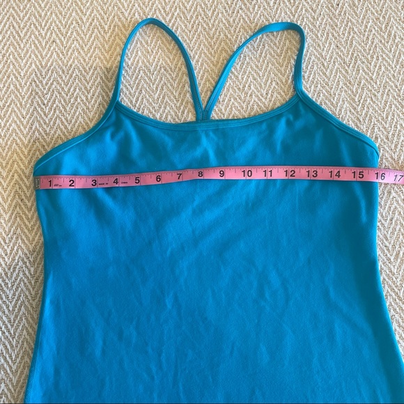 Lululemon Power Y Tank - Blue - Size 10 - Picture 4 of 9